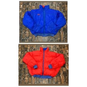 Columbia Sportswear reversible down puffer jacket